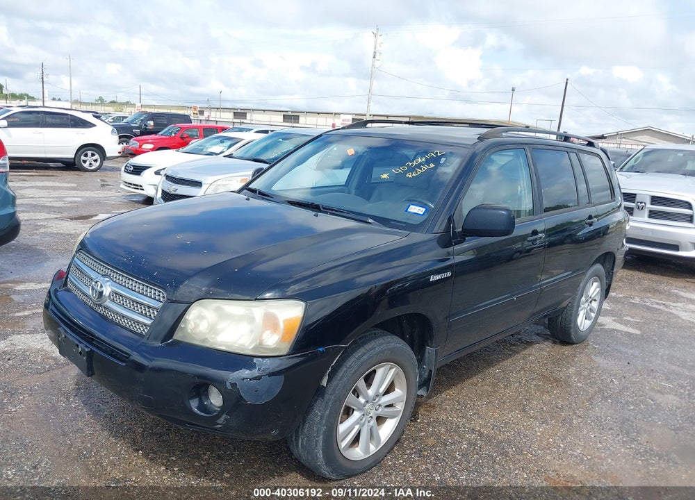 2006 TOYOTA HIGHLANDER HYBRID LIMITED V6 VIN: JTEDW21A160004842
