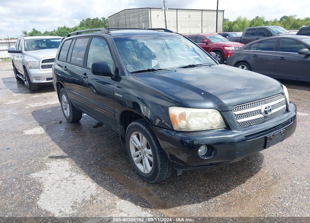 2006 TOYOTA HIGHLANDER HYBRID LIMITED V6 VIN: JTEDW21A160004842