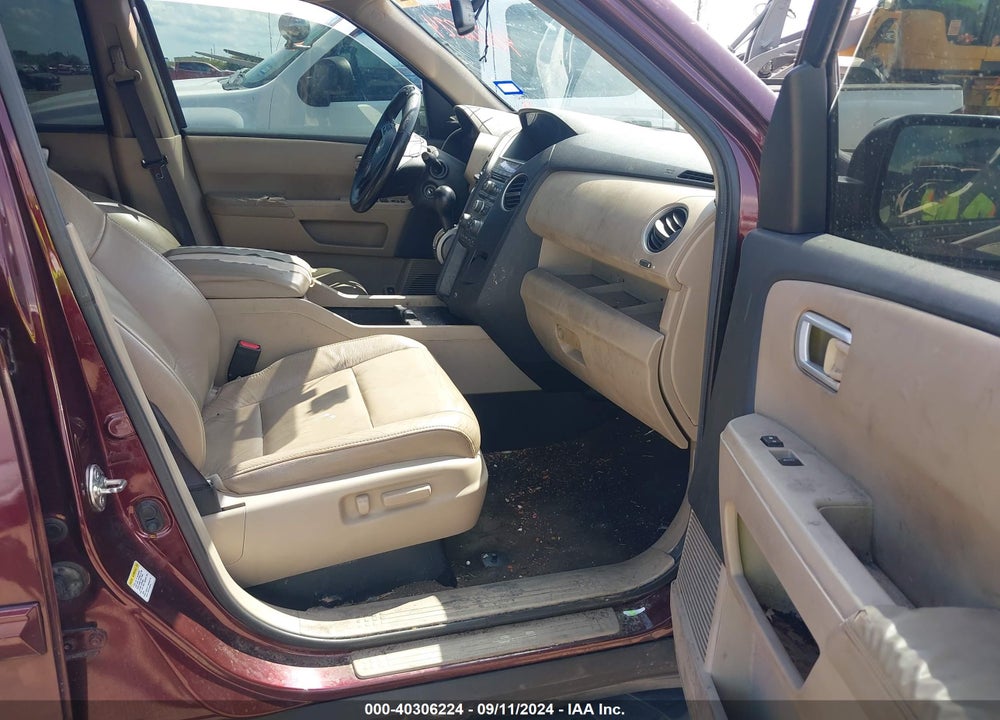 2013 HONDA PILOT EX-L VIN: 5FNYF3H59DB013212