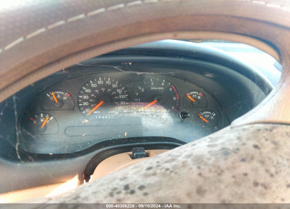 1997 FORD MUSTANG VIN: 1FALP4448VF112813