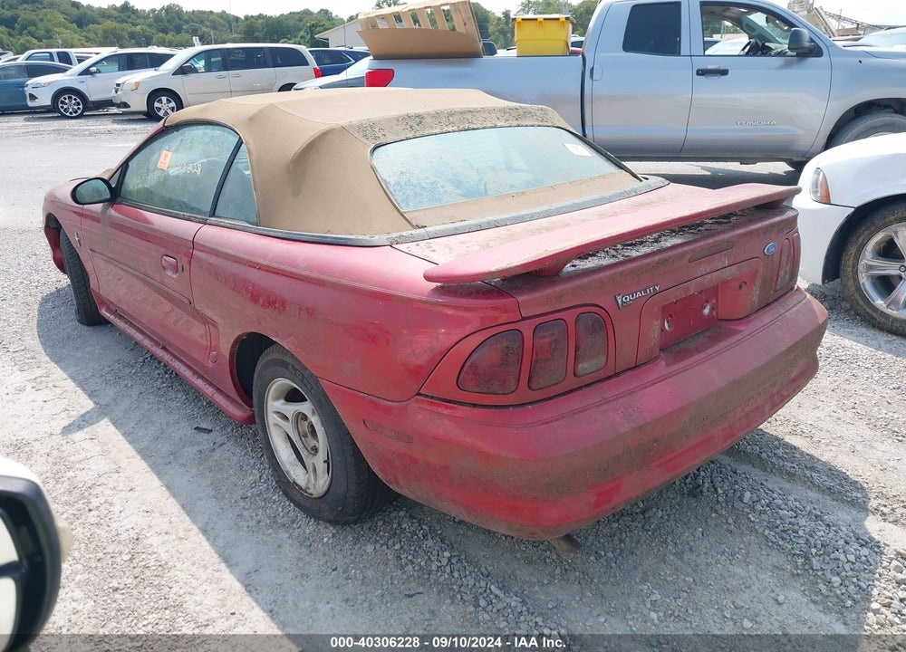 1997 FORD MUSTANG VIN: 1FALP4448VF112813