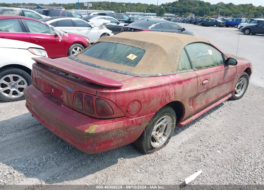 1997 FORD MUSTANG VIN: 1FALP4448VF112813