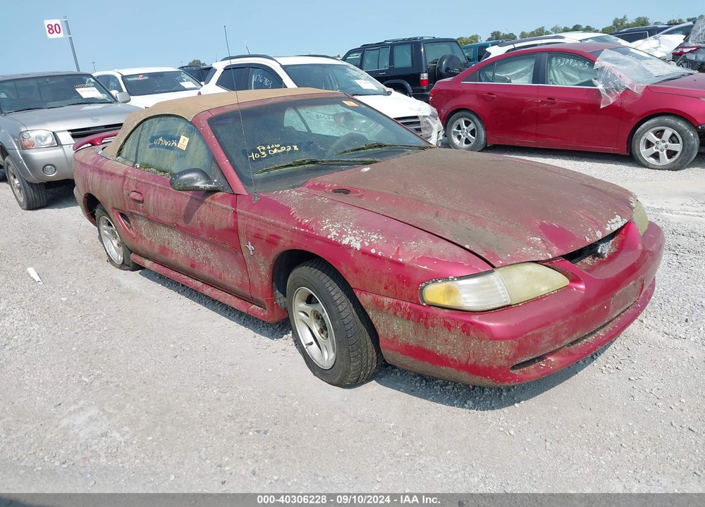 1997 FORD MUSTANG VIN: 1FALP4448VF112813