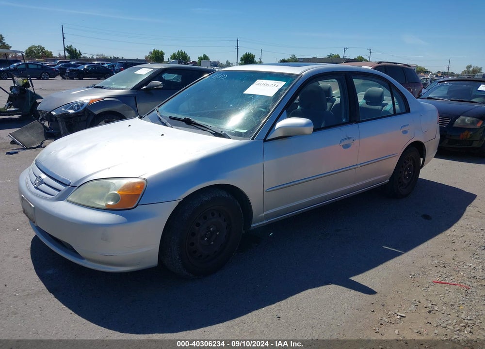 2003 HONDA CIVIC EX VIN: 2HGES26733H522865