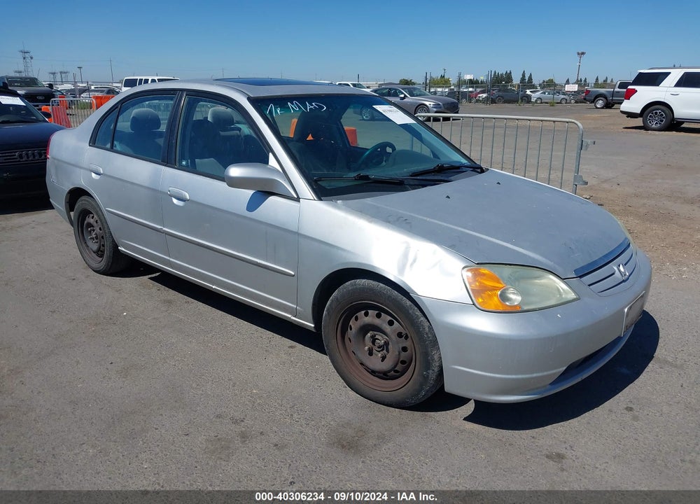 2003 HONDA CIVIC EX VIN: 2HGES26733H522865