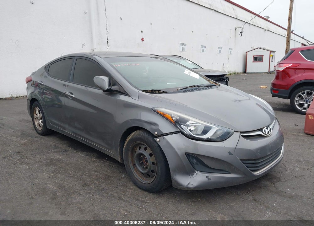 2014 HYUNDAI ELANTRA VIN: 5NPDH4AEXEH501872