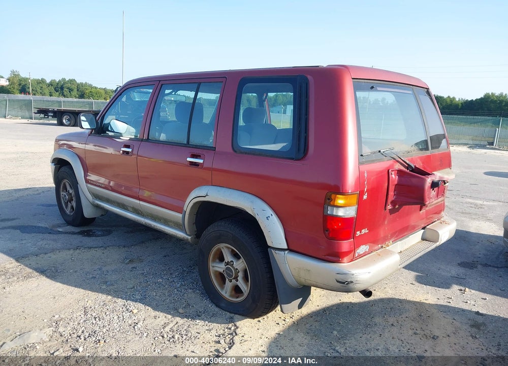 1999 ISUZU TROOPER S VIN: JACDJ58X4X7927435