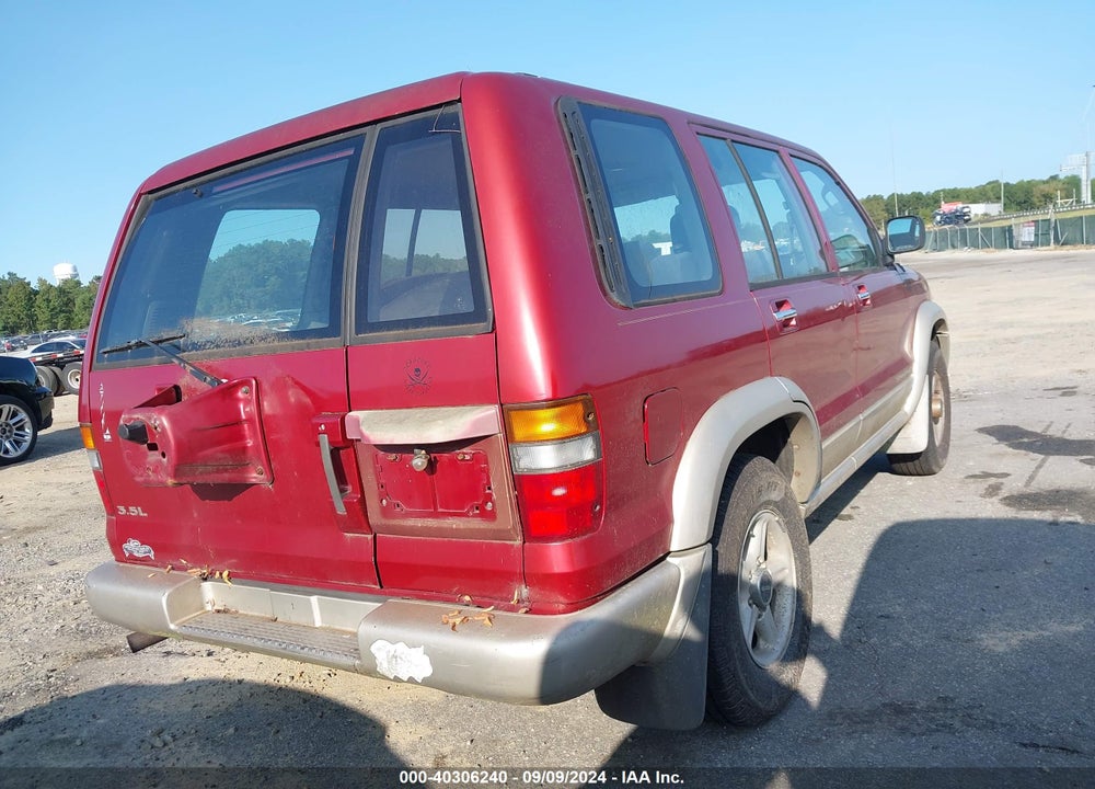 1999 ISUZU TROOPER S VIN: JACDJ58X4X7927435
