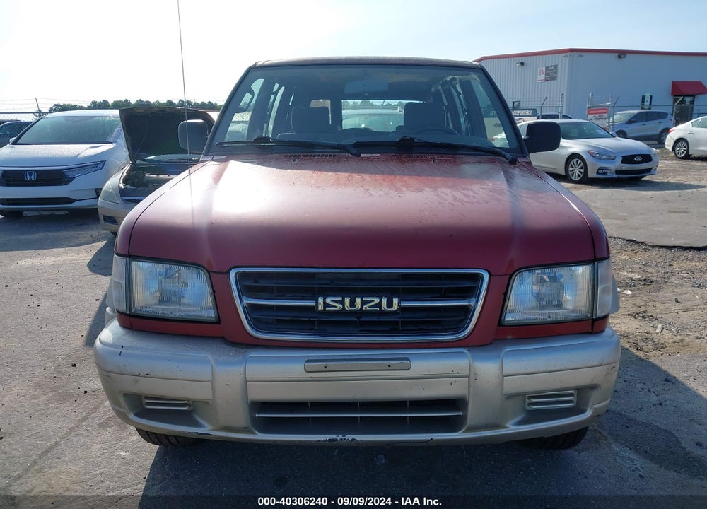 1999 ISUZU TROOPER S VIN: JACDJ58X4X7927435