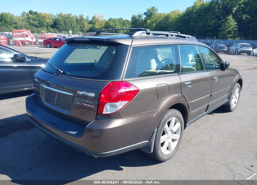 2008 SUBARU OUTBACK 2.5I VIN: 4S4BP61C786315544