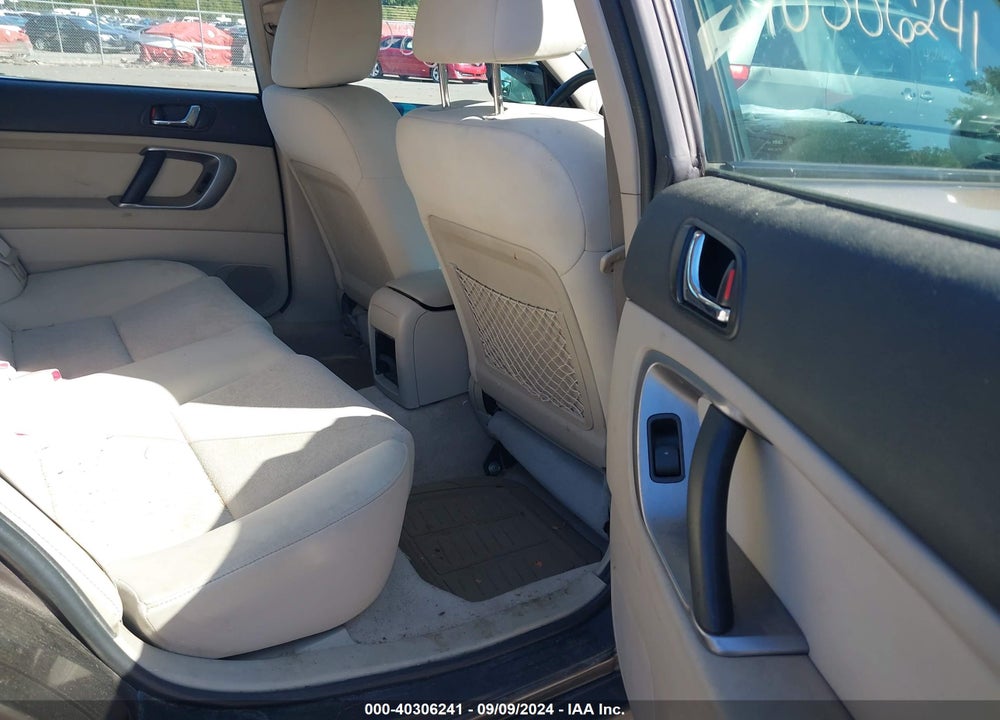 2008 SUBARU OUTBACK 2.5I VIN: 4S4BP61C786315544