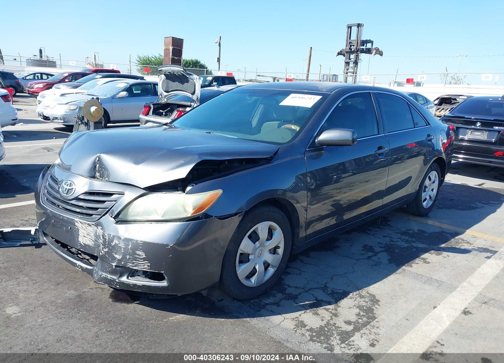 2008 TOYOTA CAMRY LE VIN: 4T1BE46K98U198443