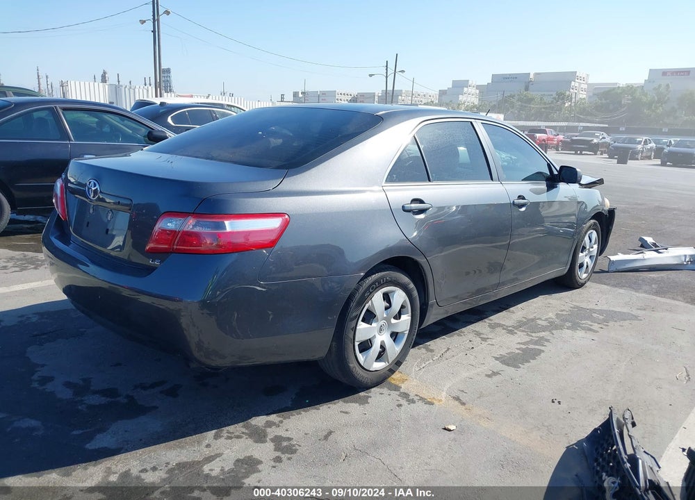 2008 TOYOTA CAMRY LE VIN: 4T1BE46K98U198443