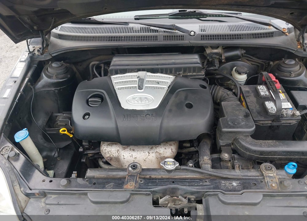 2005 KIA RIO VIN: KNADC125956386474