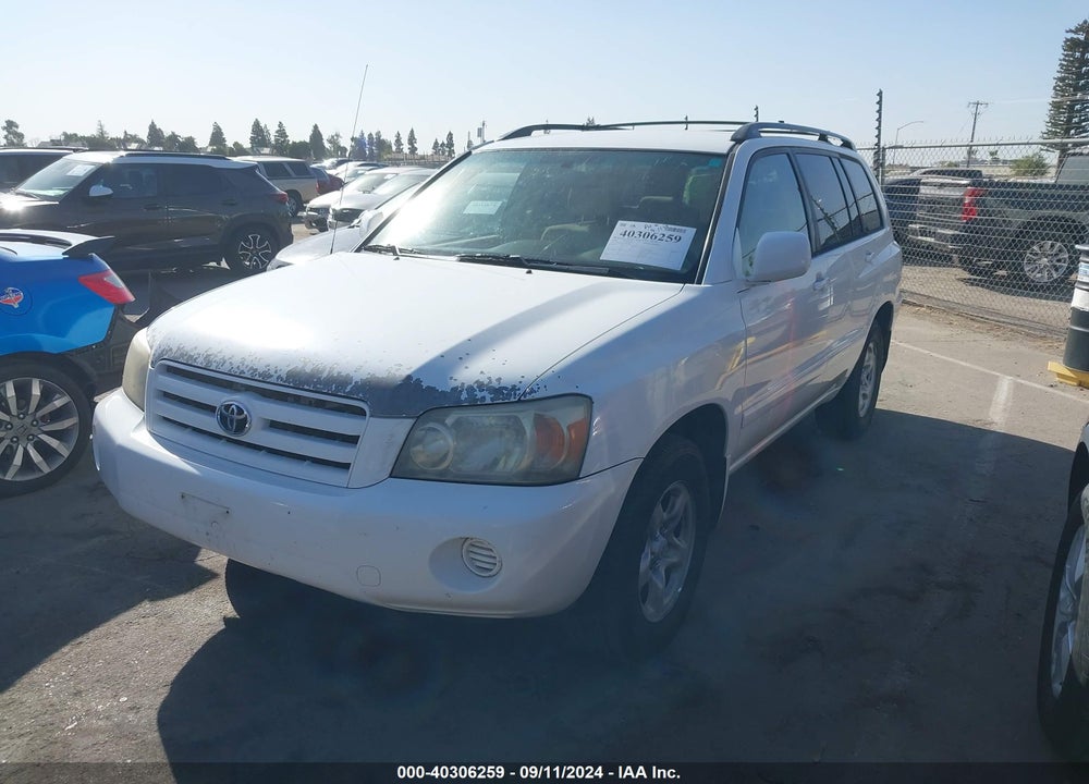 2006 TOYOTA HIGHLANDER VIN: JTEGD21A260146202