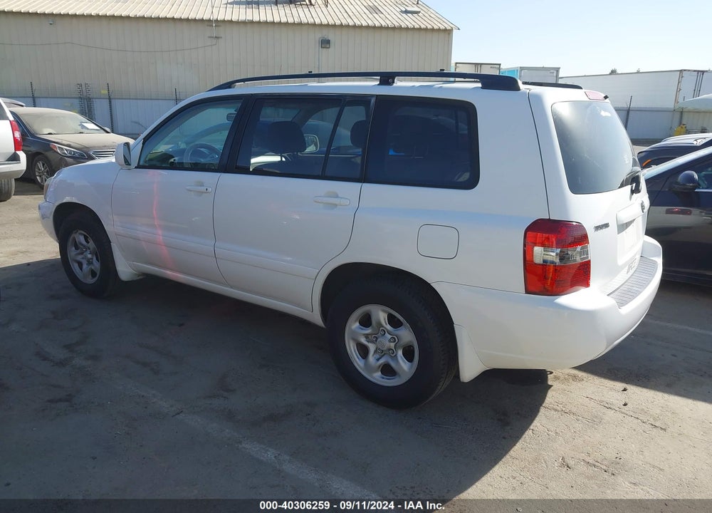 2006 TOYOTA HIGHLANDER VIN: JTEGD21A260146202