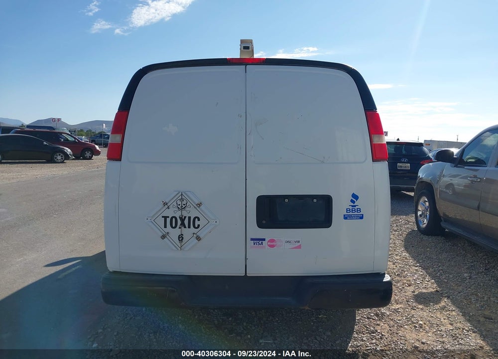 2012 GMC SAVANA 1500 WORK VAN VIN: 1GTS8AF40C1186574