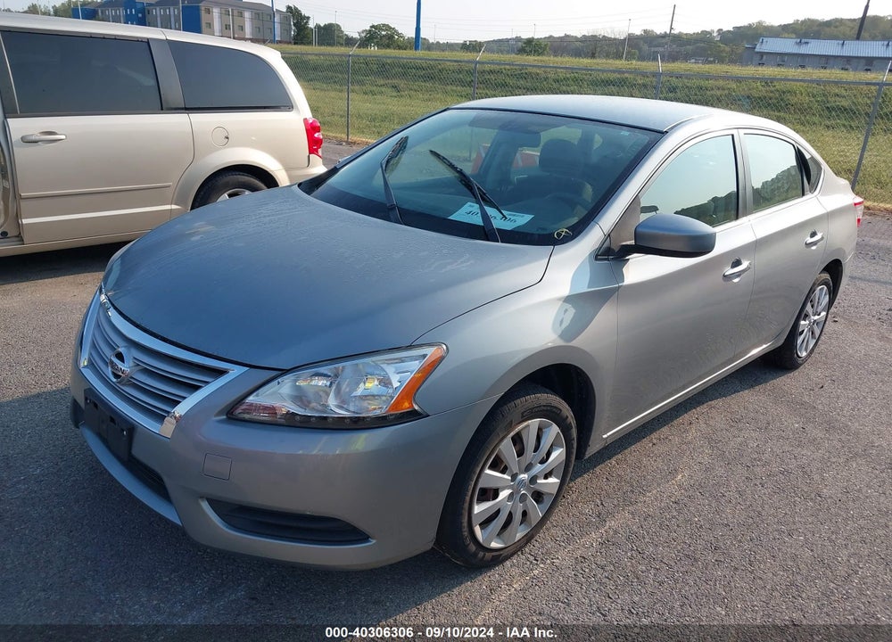 2014 NISSAN SENTRA SV VIN: 3N1AB7AP3EY322344