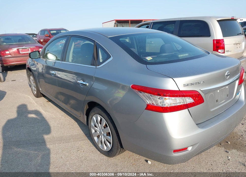 2014 NISSAN SENTRA SV VIN: 3N1AB7AP3EY322344