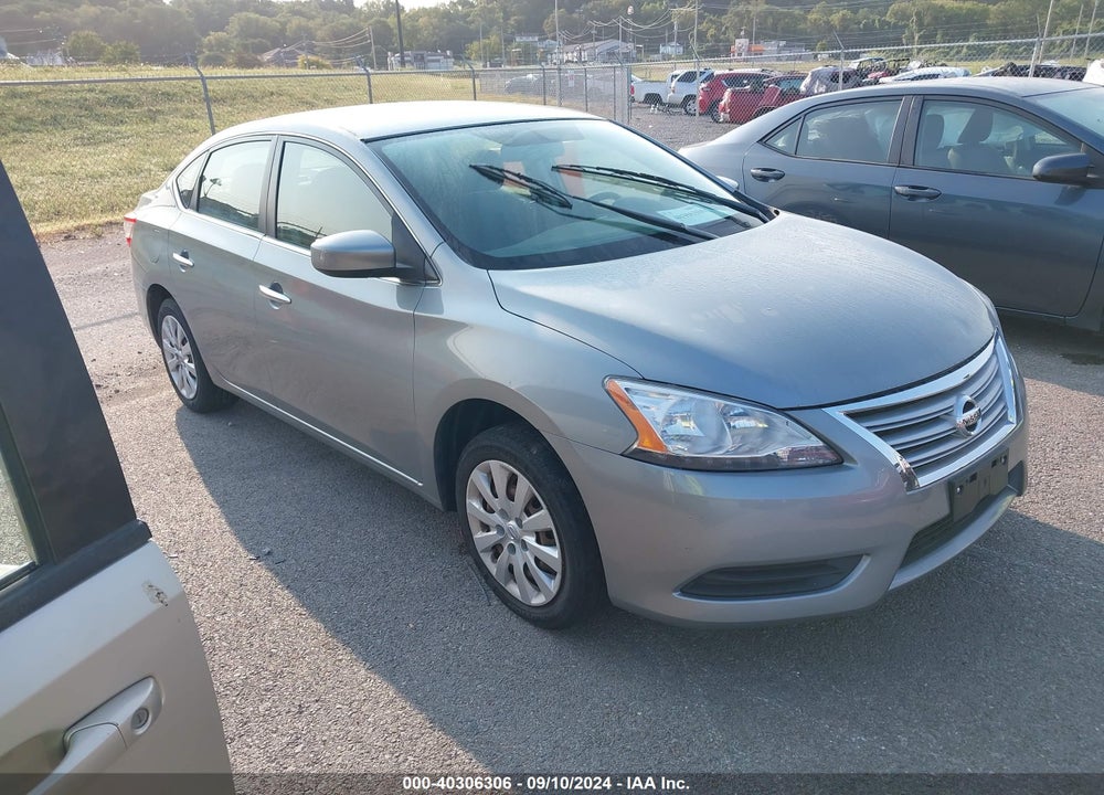 2014 NISSAN SENTRA SV VIN: 3N1AB7AP3EY322344