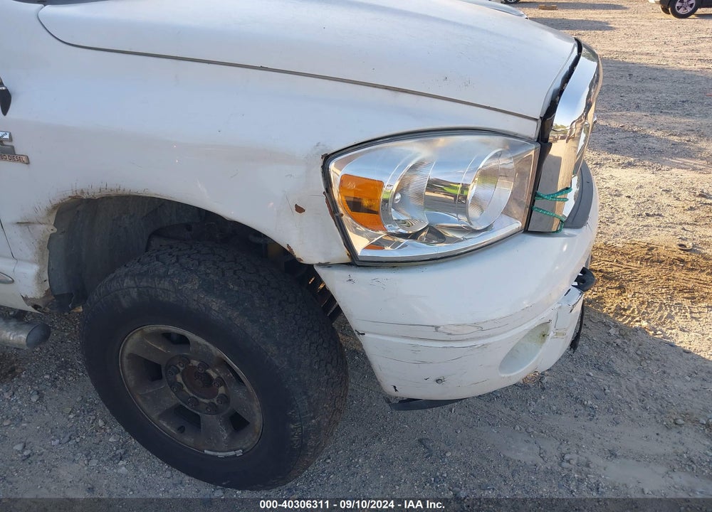 2007 DODGE RAM 2500 LARAMIE VIN: 3D7KS29C27G707236