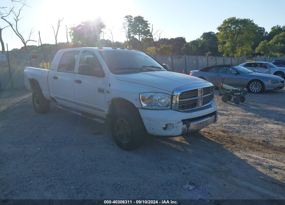 2007 DODGE RAM 2500 LARAMIE VIN: 3D7KS29C27G707236
