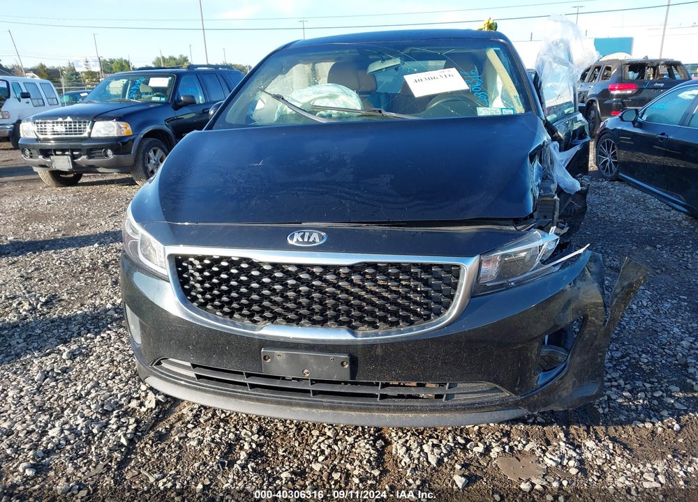 2017 KIA SEDONA LX VIN: KNDMB5C1XH6226827