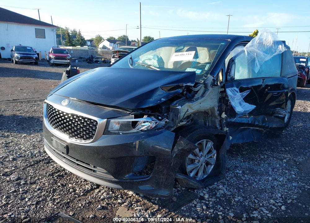 2017 KIA SEDONA LX VIN: KNDMB5C1XH6226827