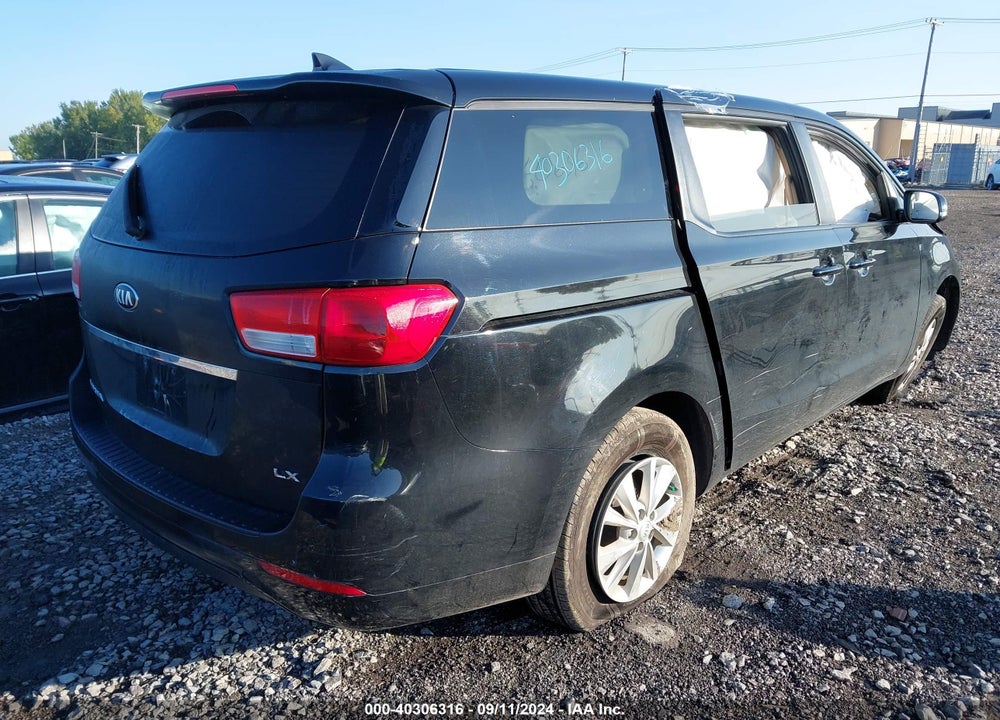 2017 KIA SEDONA LX VIN: KNDMB5C1XH6226827