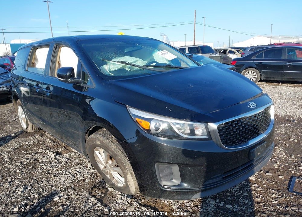 2017 KIA SEDONA LX VIN: KNDMB5C1XH6226827