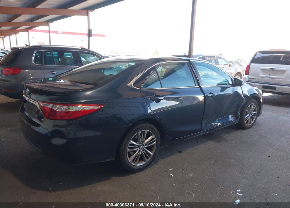2016 TOYOTA CAMRY SE VIN: 4T1BF1FK6GU214706