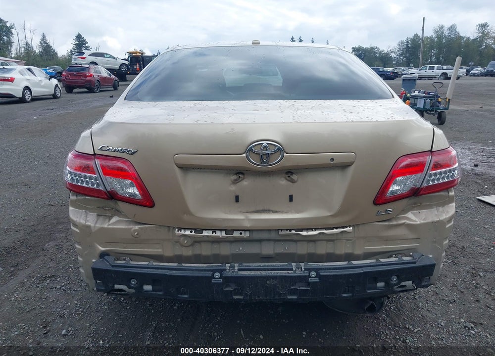 2010 TOYOTA CAMRY LE VIN: 4T1BF3EK6AU038423