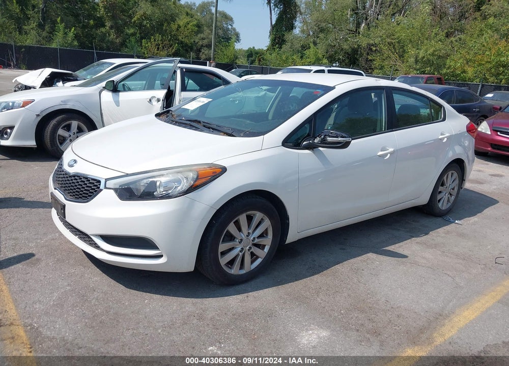 2014 KIA FORTE LX VIN: KNAFX4A65E5168840