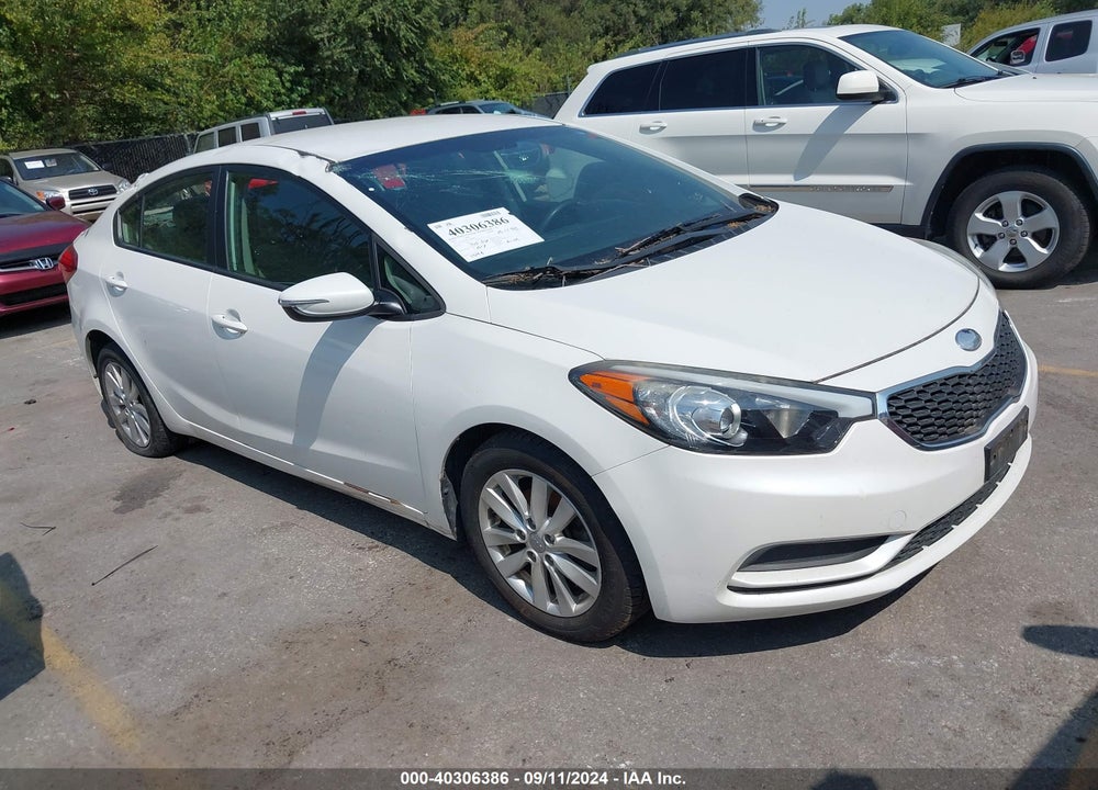 2014 KIA FORTE LX VIN: KNAFX4A65E5168840