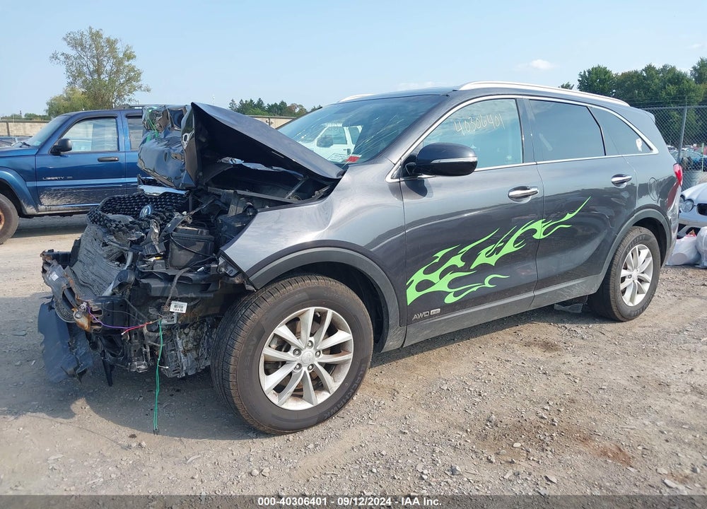 2017 KIA SORENTO 3.3L LX VIN: 5XYPGDA50HG324454