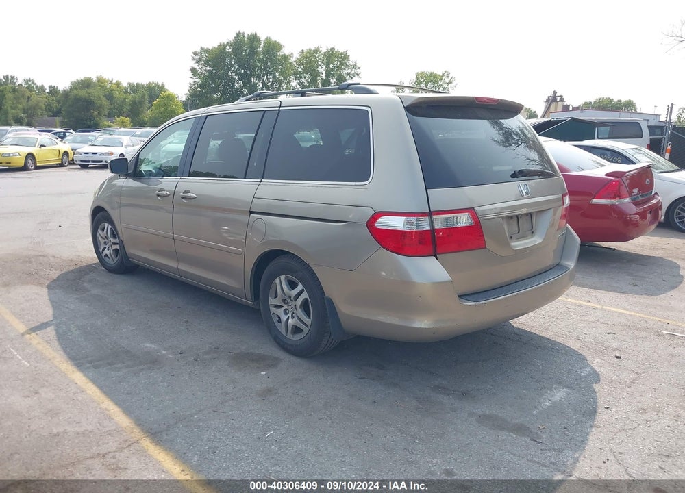 2005 HONDA ODYSSEY EX VIN: 5FNRL384X5B081766