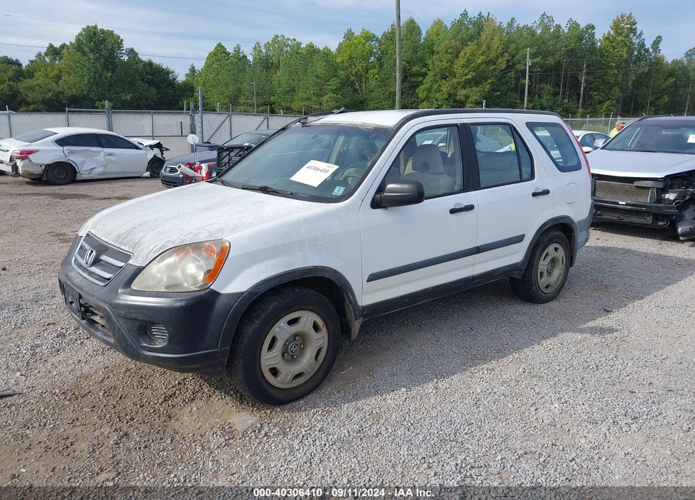 2006 HONDA CR-V LX VIN: JHLRD68536C029503