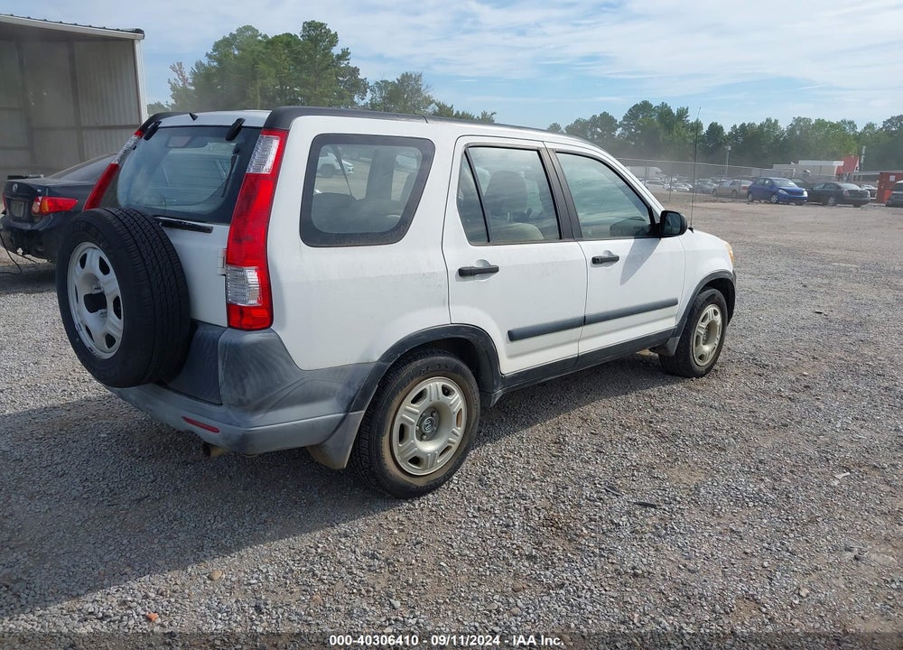 2006 HONDA CR-V LX VIN: JHLRD68536C029503
