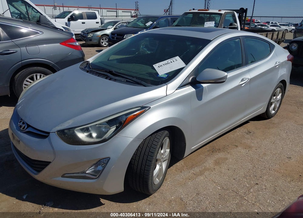 2016 HYUNDAI ELANTRA VIN: 5NPDH4AE0GH738079