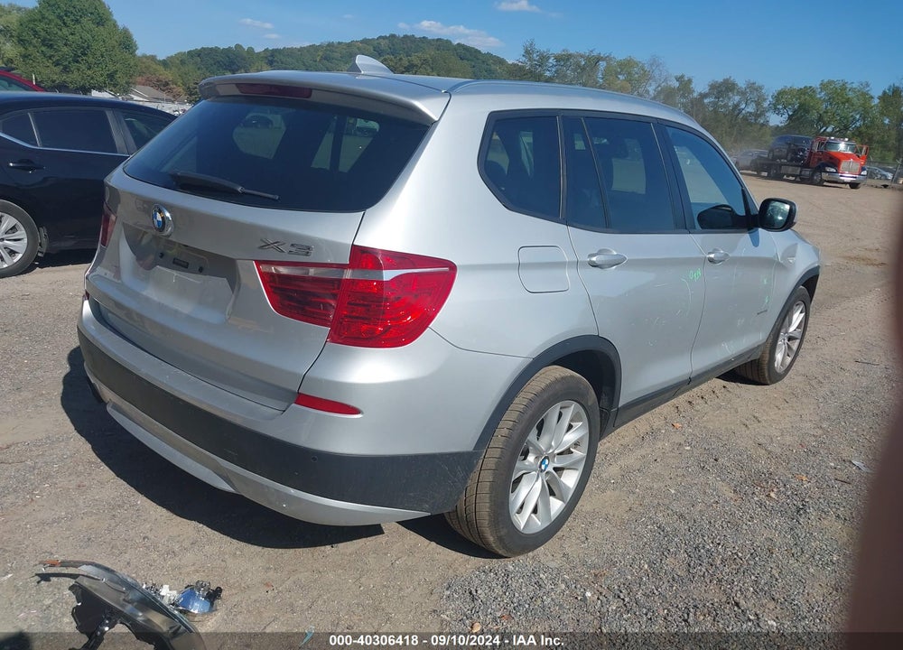2013 BMW X3 XDRIVE28I VIN: 5UXWX9C57D0A27477