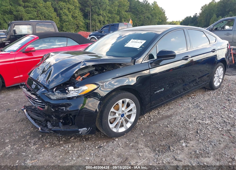 2019 FORD FUSION HYBRID SE VIN: 3FA6P0LU3KR234436