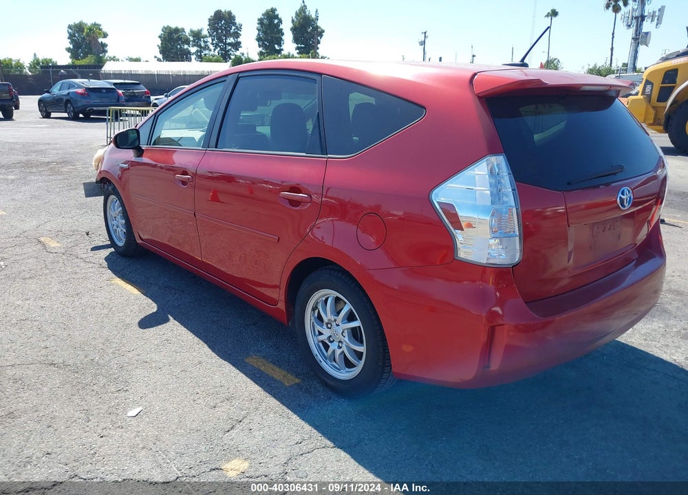 2013 TOYOTA PRIUS V THREE VIN: JTDZN3EU4D3264185