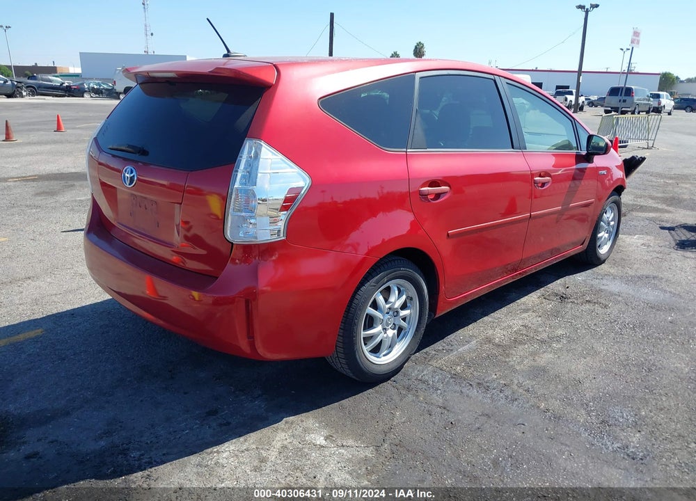 2013 TOYOTA PRIUS V THREE VIN: JTDZN3EU4D3264185