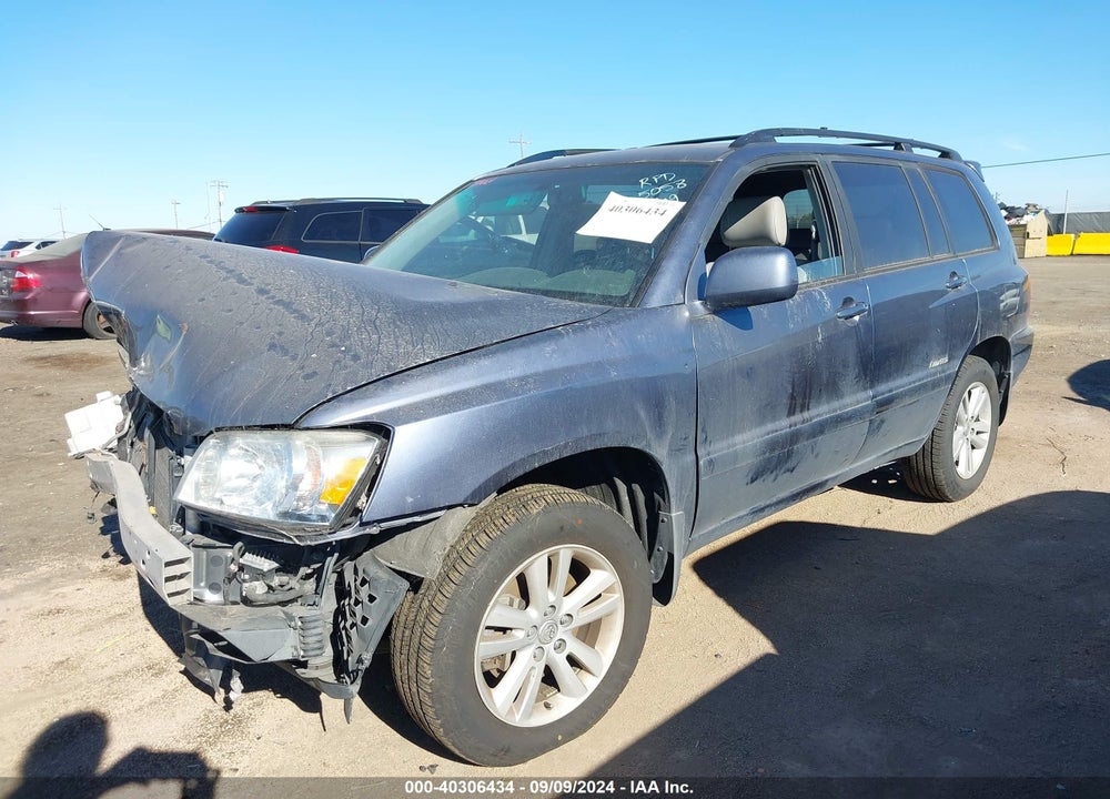 2007 TOYOTA HIGHLANDER HYBRID LIMITED V6 VIN: JTEDW21A870022353