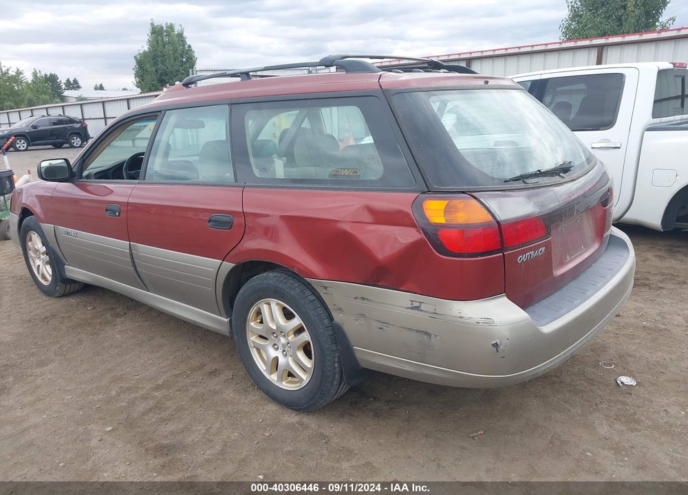 2004 SUBARU OUTBACK VIN: 4S3BH675247633179
