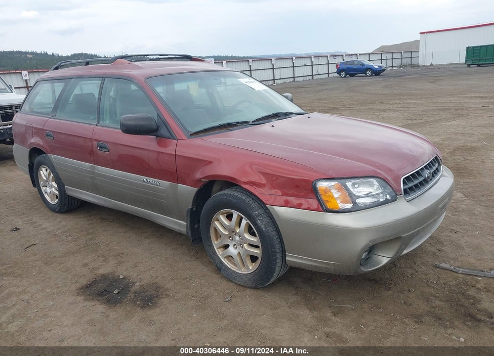 2004 SUBARU OUTBACK VIN: 4S3BH675247633179