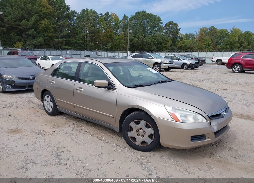 2007 HONDA ACCORD 2.4 LX VIN: 3HGCM56447G704458
