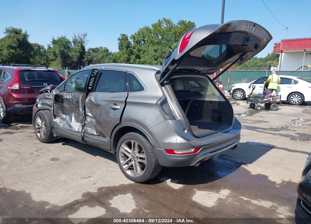 2016 LINCOLN MKC RESERVE VIN: 5LMCJ3D93GUJ15398