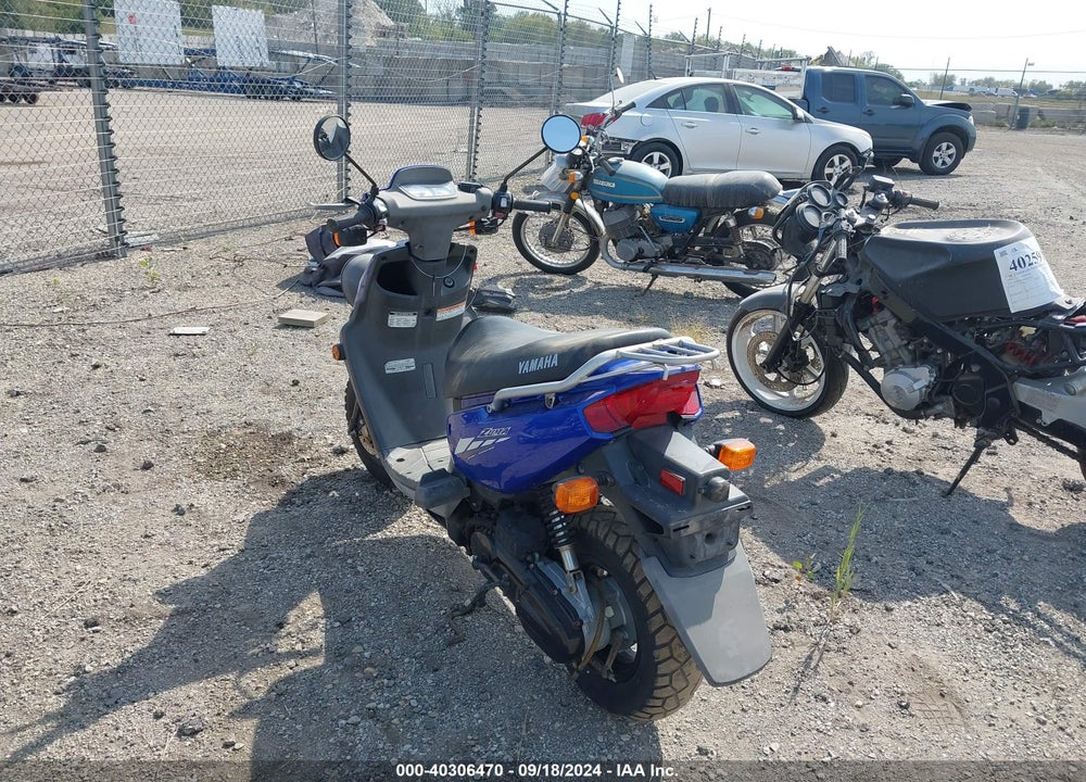 2008 YAMAHA YW50 VIN: LPRSA20A78A816391