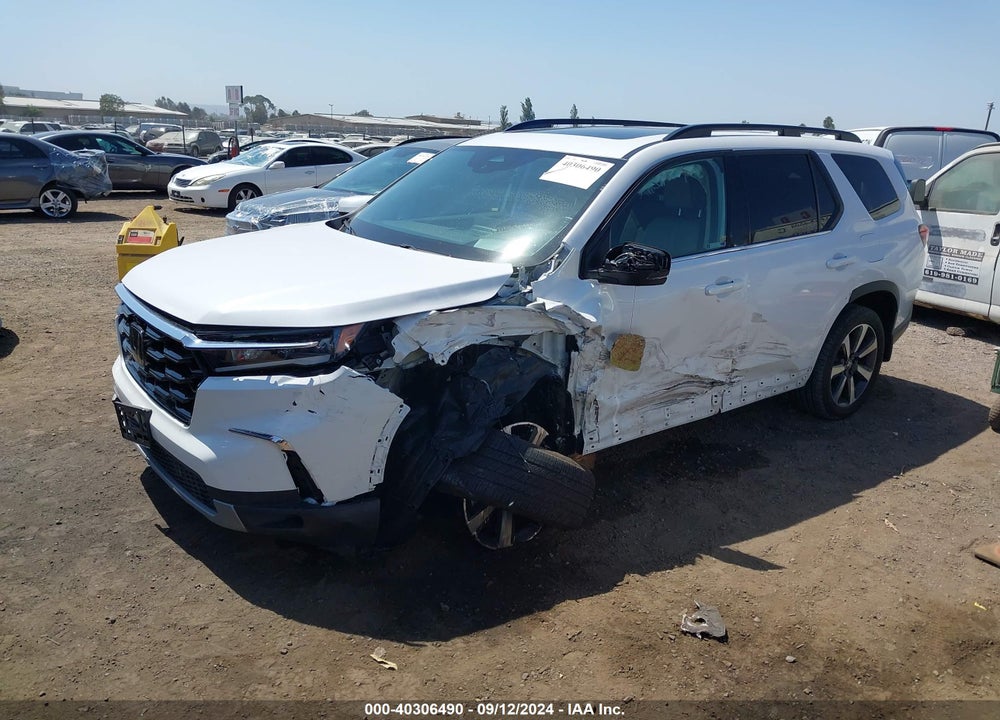 2023 HONDA PILOT AWD ELITE VIN: 5FNYG1H85PB006516